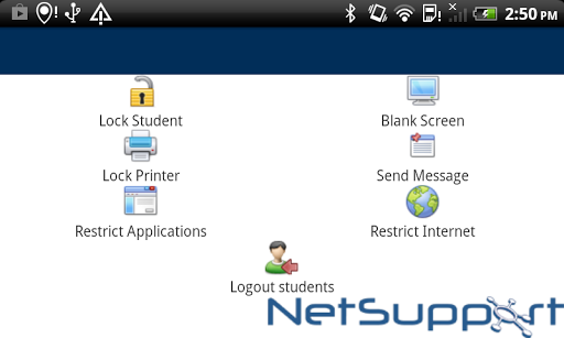 NetSupport Tutor Assistant Screen 2