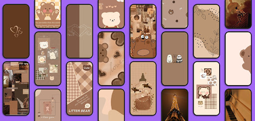 Hit Club Brown Aesthetic Screenshot 1 - AppWisp.com