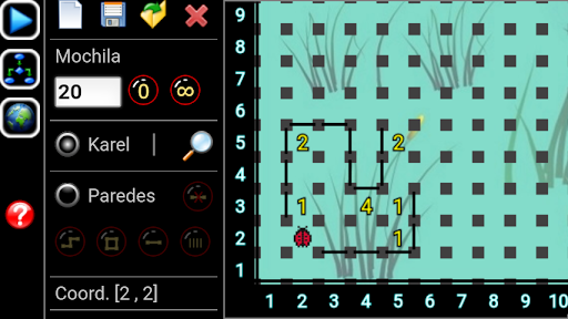 Android application Insecto Karel Light screenshort