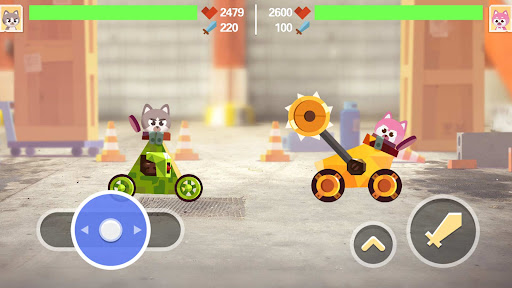 Cat Warrior Battle Screen 3