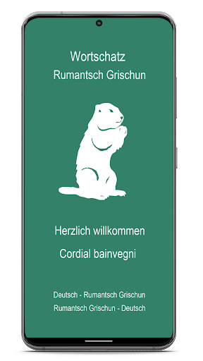 Android application Wortschatz Rumantsch Grischun screenshort