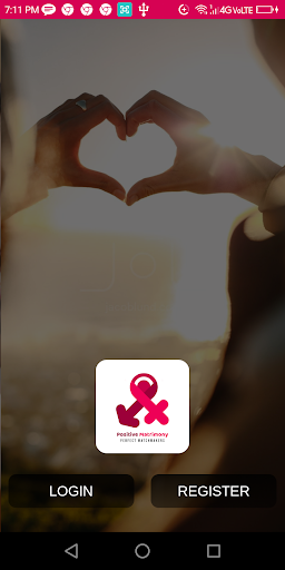 Android application The Positive Matrimonial screenshort