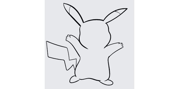 How to draw Pikachu step by step - Pokemon Go por Dibujos-Para