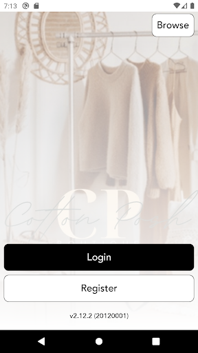Android application Cotton Posh screenshort