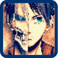 Titan Eren Pixel Art