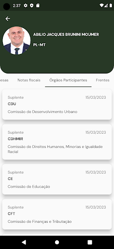 Vigia deputados Screen 2