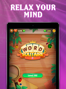 Word Card Solitaire