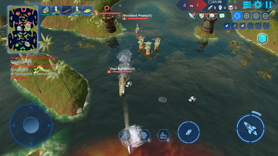 Sea War - Battle of ships 5v5 1.88.1 APK screenshots 2
