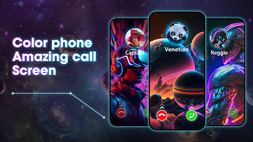 Android application Call Screen Theme Color Phone screenshort