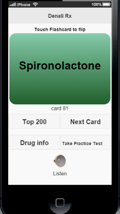 200 Pharmacy Drugs Flashcards - Screenshot 3