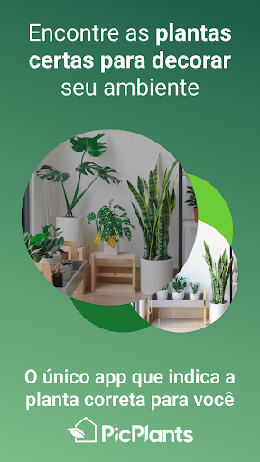 Android application PicPlants - sua planta certa screenshort