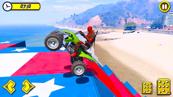 Quads Superheroes Stunts Racing 1.14 APK screenshots 10