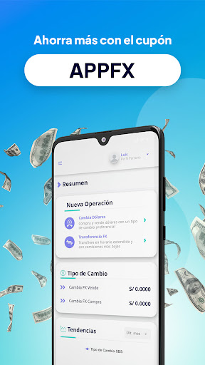 CambiaFX Cambia dólares online Screen 2