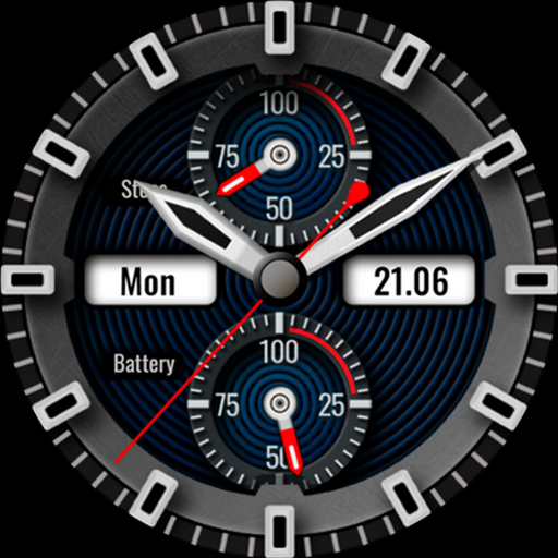 ITD5 - Classic 3D Red Blue - AppWisp.com
