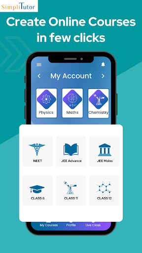 SimpliTutor - A Teaching app Screen 3