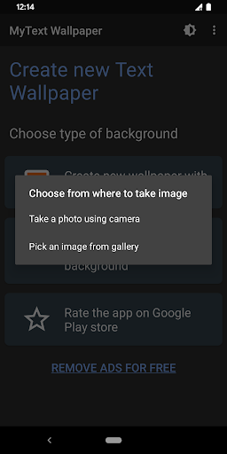 MyText - Text Wallpaper Maker Screen 2