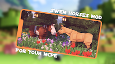 SWEM Horses Mod For MCPEのおすすめ画像1