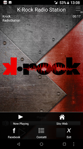 K-Rock Radio Station Screen 2