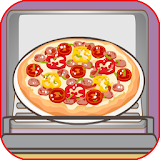 cooking yummy pizza for kids icon