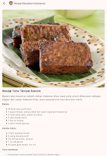 Resep Masakan Indonesia