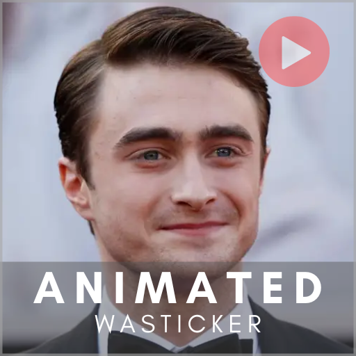 Daniel Radcliffe GIF WASticker logo