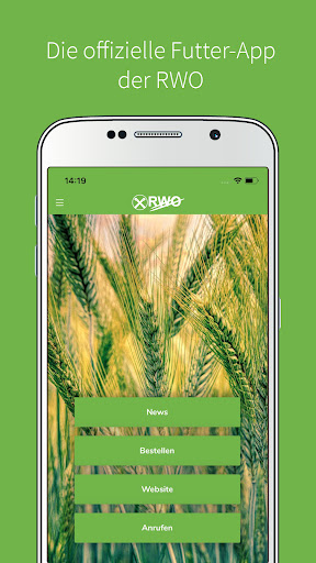 Android application RWO Futter-App screenshort