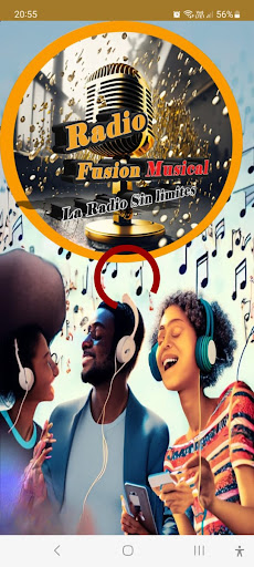 Android application Radio Fusión Musical screenshort