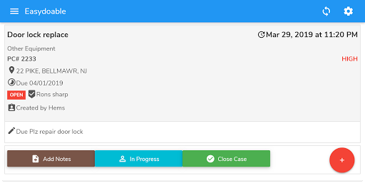 Easydoable Task Screen 2