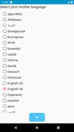 Learn Korean words and phrases Screen 2
