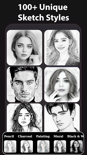 Screenshot of Pencil Sketch Photo Editor