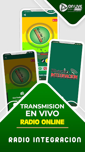 Android application Radio Integración - Cutervo screenshort