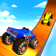 Monster Impossible Tracks Race : 3D Car Stunts