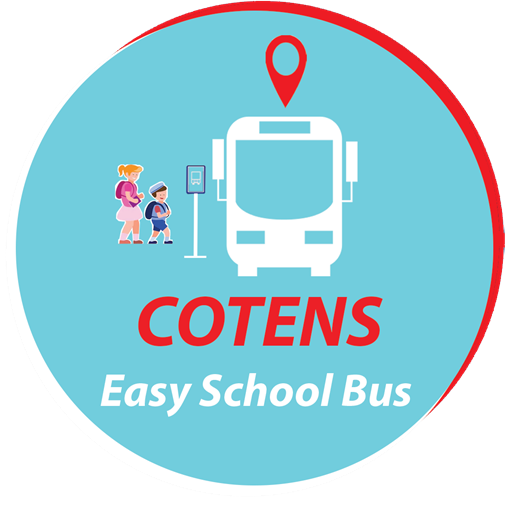 Cotens easy school bus logo