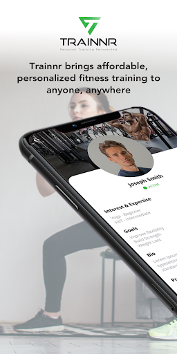 Android application Trainnr Instructor screenshort