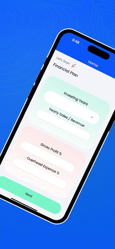 Android application Financial Intelligence screenshort