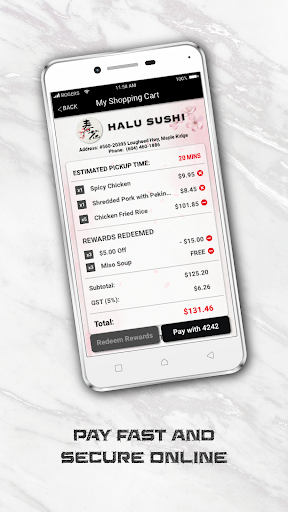 Halu Sushi Screen 3