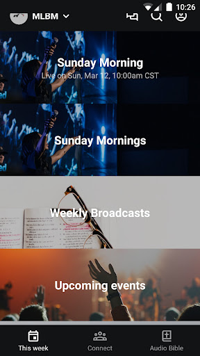 Android application Meadow Lake Bridge Ministries screenshort