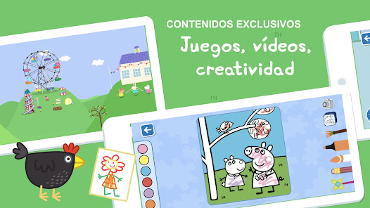 Captura de Pantalla 2 El mundo de Peppa Pig: Juegos android