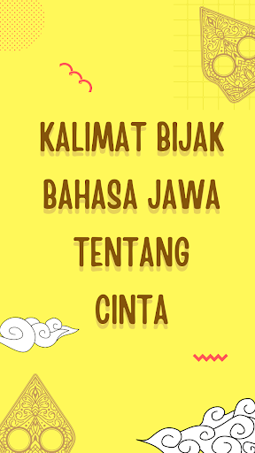 Kalimat Bijak Bahasa Jawa Screen 2