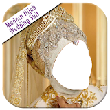 Morden Hijab Wedding Suit icon