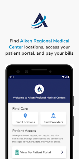 Android application Aiken Regional Medical Centers screenshort