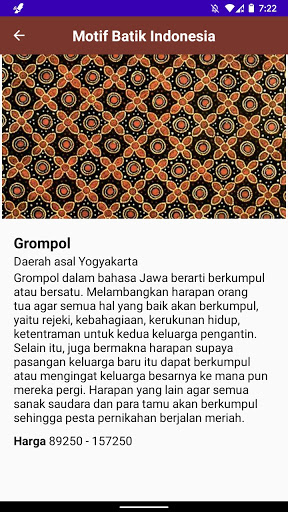 Motif Batik Indonesia Screen 3