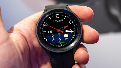 Android application [N-SPORT521] Color AnalogWatch screenshort