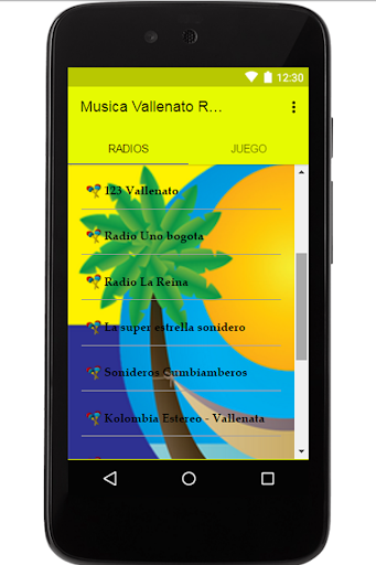 radio vallenata Screenshot 1 - AppWisp.com
