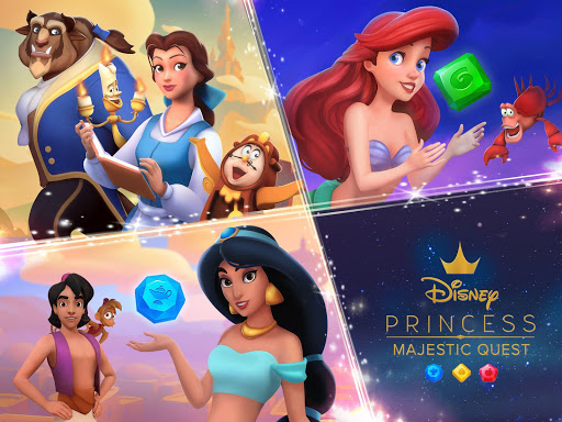 Disney Princess Majestic Quest: Match 3 & Decorate  Screenshots 17