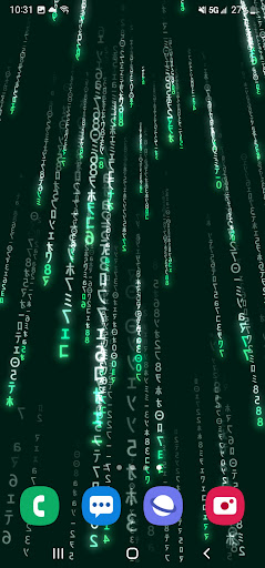Matrix 3D Live Wallpaper Screen 3