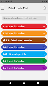 Metro de Santiago Oficial  screenshots 1