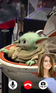 Baby Yoda Video Call