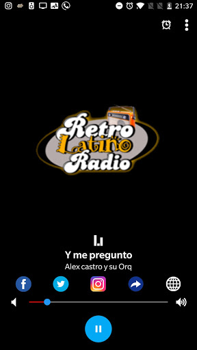 Android application Retro Latino screenshort