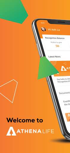 Android application AthenaLife screenshort